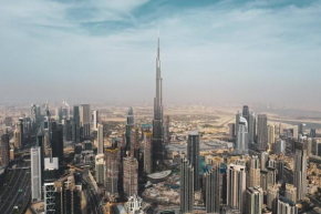 Manzil - 1BR Apartment in Sobha Hartland with Pool View, Near Burj Khalifa and Dubai Mall
